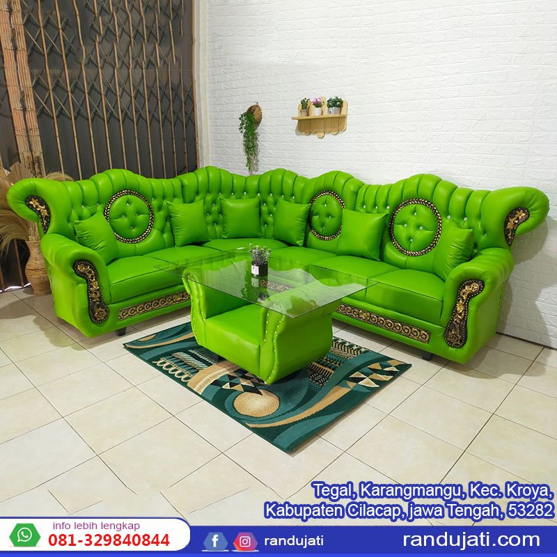 SOFA JAGUAR RESIN HIJAU HY130